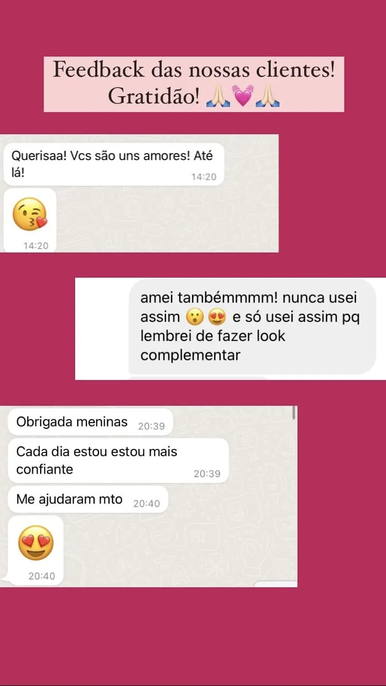Mensagem de cliente agradecendo pela consultoria, print 20 de 24